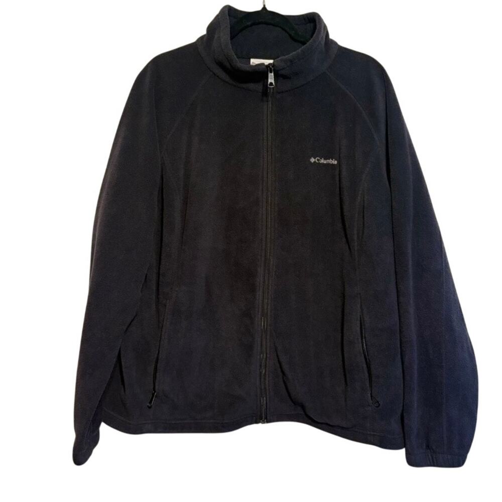 Columbia 3X fleece black